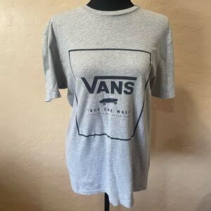 Grey Vans slim fit tshirt